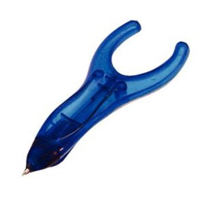 PenAgain Ergo-Sof Grip Blue Ergonomic Pen for Self-Help and Daily Living