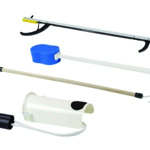 FabLife™ Deluxe Hip Assistance Kit with 26-Inch Reacher and Dressing Stick