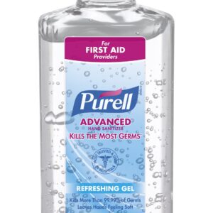 Purell Advanced Hand Sanitizer Gel with 70% Ethyl Alcohol, 4 oz Fruit Scent - Pack of 24