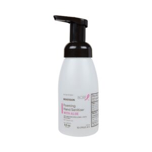 McKesson Foaming Hand Sanitizer with Aloe – 8.5 oz Pump Bottle, Kills 99% of Germs, Spring Water Scent