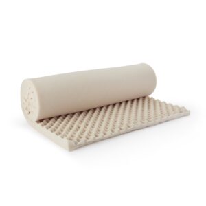 Span America Convoluted Mattress Overlay 1.25 inch Standard Density for Bed Comfort and Pressure Redistribution