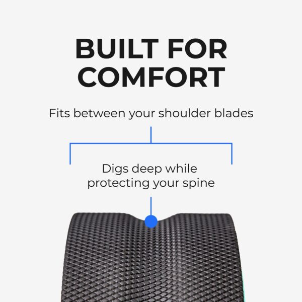 Chirp Yoga Massage Wheel Set with Foam Padding - Black and Mint, 4, 6, and 10 Inch Diameter - Image 7