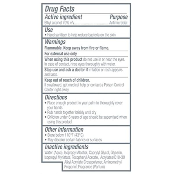 Purell® Advanced Hand Sanitizer Gel Pump Bottle 1.5L – Kills 99.99% of Germs, 70% Ethyl Alcohol, Clinically Proven Skin Care - Image 3