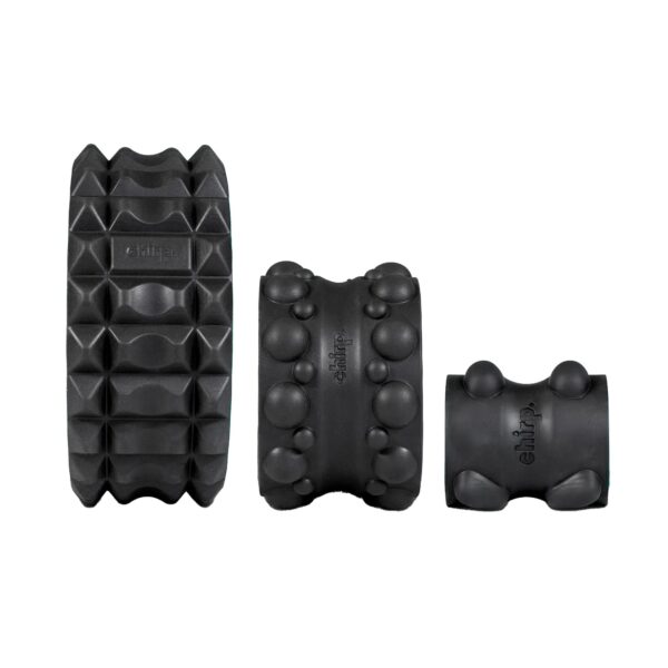 Chirp Massage Wheel Set with Wheels, 4, 6, and 10 Inch Diameter – Self-Help Physical Therapy Aids - Image 2