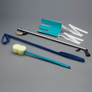 SammonsPreston Hip Kit 9 - ADL Hip & Knee Equipment Set with Reacher and Leg Lifter