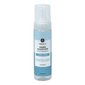 safeHands® Alcohol-Free Hand Sanitizer with Clean Linen Scent, 7 oz. Foam Bottle