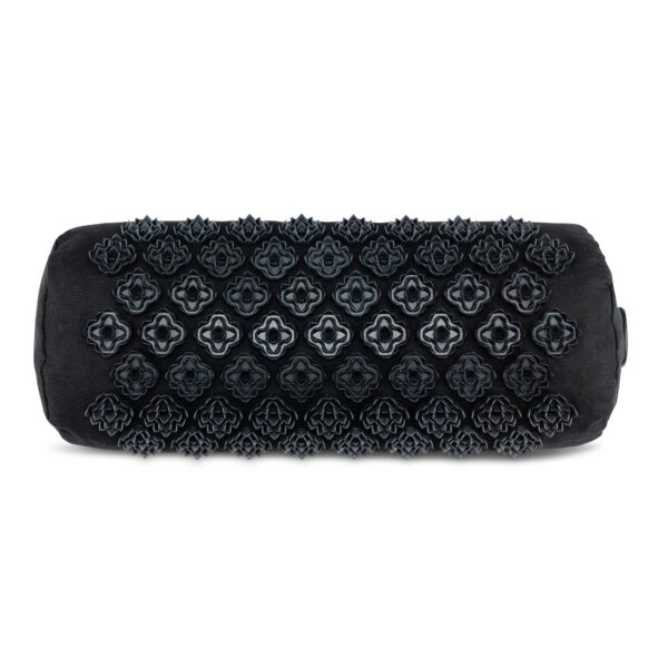 Kanjo Vibrating Acupressure Pillow with Flower-Shaped Spikes – Relieve Headache and Migraine Pain - Image 2