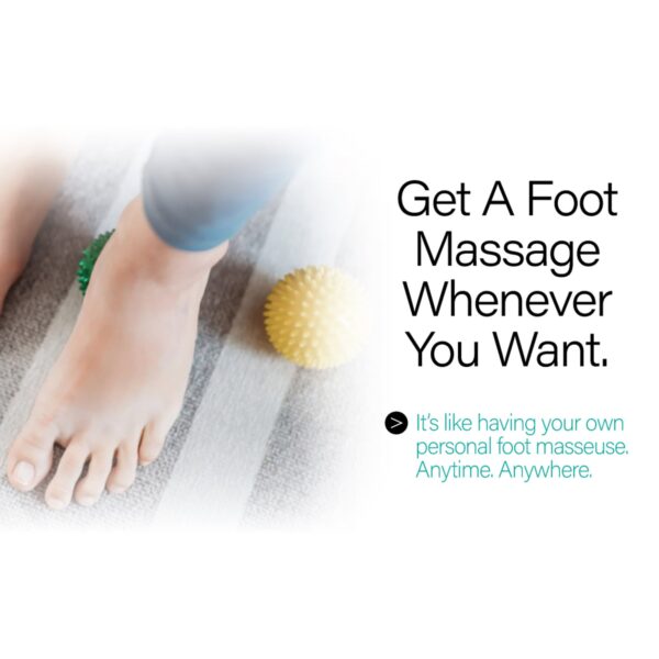 Kanjo Acupressure Foot Pain Relief Ball Set – Gentle and Intense PVC Massage Balls for Foot Therapy - Image 8