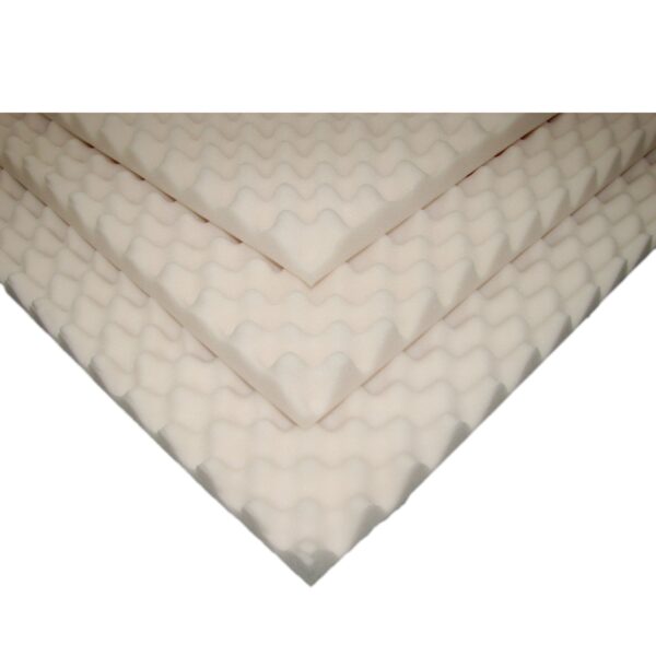 Eggcrate® Convoluted Mattress Overlay 72 x 34 x 3.5 inches - High-Quality Foam Support - Image 2