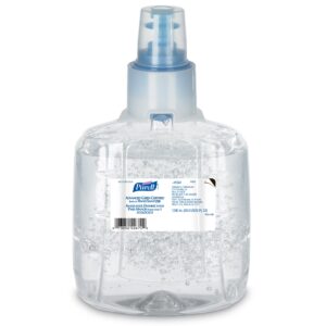 Purell Advanced Hand Sanitizer Gel Refill – 1,200 mL, 70% Ethyl Alcohol, Green Certified, with Removable Pump