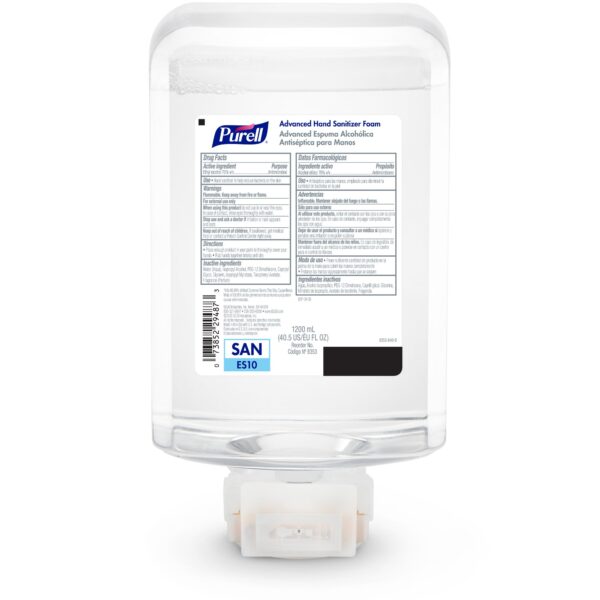 Purell® Advanced 70% Ethyl Alcohol Hand Sanitizer Refill - 2 Pack of 1200 mL Dispenser Bottles - Image 3
