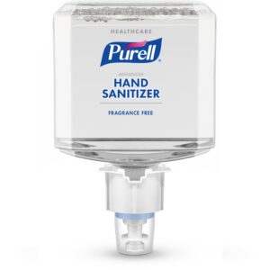 Purell® Healthcare Advanced Foaming Hand Sanitizer Refill Bundle – 2 x 1,200 mL Unscented, 70% Ethyl Alcohol, Dispenser Refill for Healthcare Settings