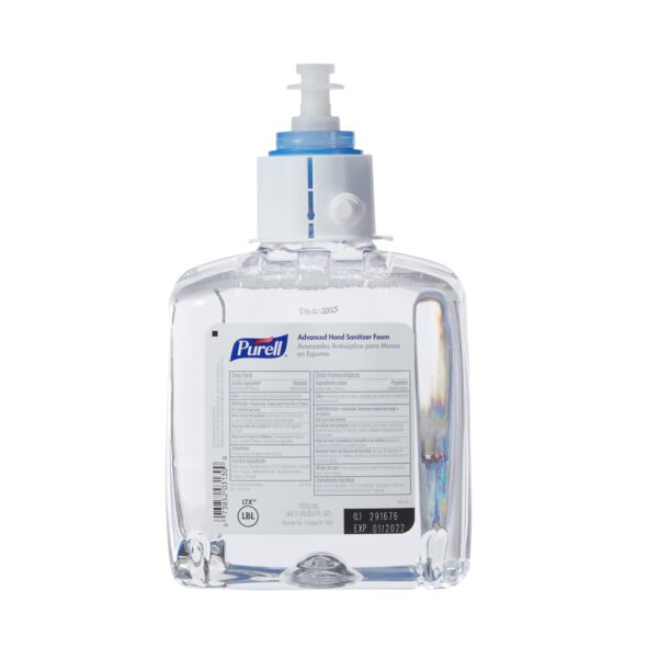 Purell® Advanced Hand Sanitizer Foam Refill - 1,200 mL, 70% Ethyl Alcohol, Fruit Scent, Dispenser Compatible - Image 2