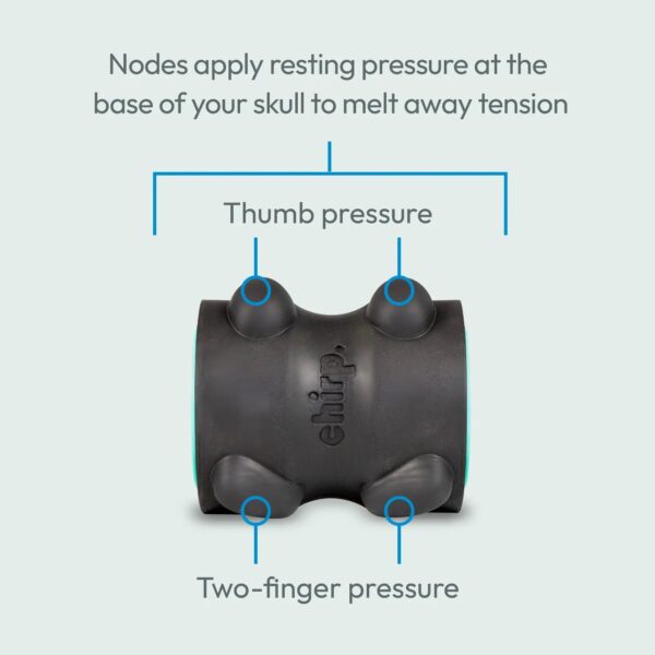 Chirp W-XR-4-MNT-D Massage Wheel for Neck & Head Relief - Image 4