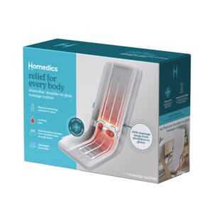 Homedics® ShiatsuFlex Full-Body Massage Cushion with Heat – Back and Shoulder Therapy