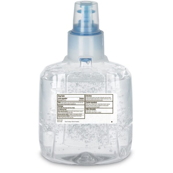 Purell Advanced Hand Sanitizer Gel Refill – 1,200 mL, 70% Ethyl Alcohol, Green Certified, with Removable Pump - Image 2