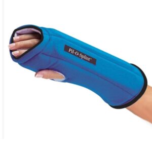 ProCare IMAK RSI Adjustable Pil-O-Splint for Wrist and Hand Support, Blue, One Size Fits Most