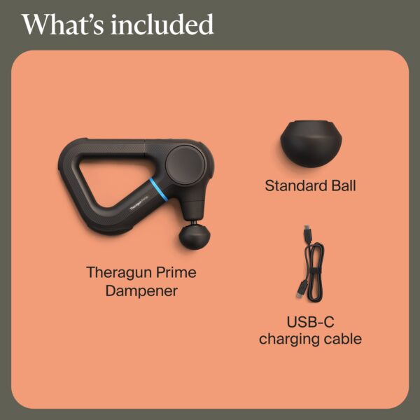 Theragun Prime G6 Hand-Held Percussion Massager by Theragun - Black - Image 2