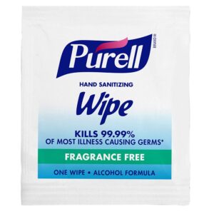 Purell Hand Sanitizing Wipes with 62% Ethyl Alcohol, 1000 Count