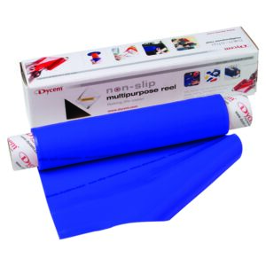 Dycem® Nonslip Material Roll - Blue, 8 inch x 6.5 feet for Enhanced Safety and Support