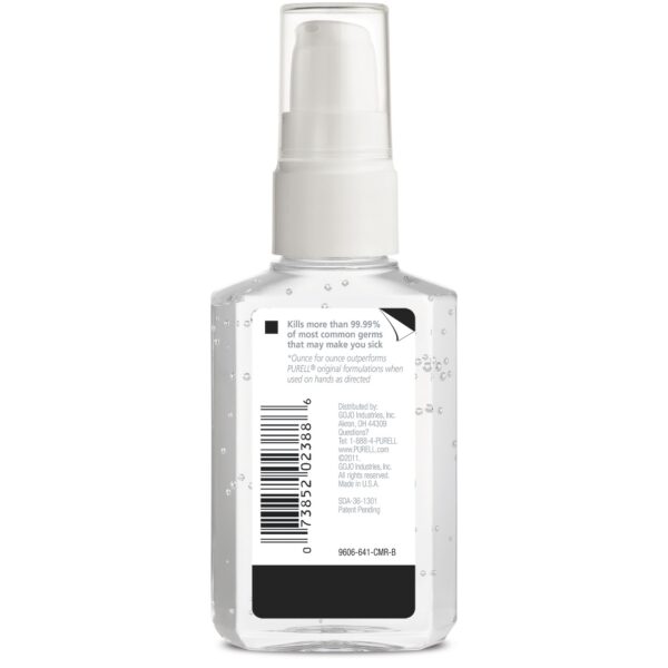 Purell Advanced Hand Sanitizer Gel with 70% Ethyl Alcohol, 2 oz Pump Bottle - Pack of 24 - Image 2