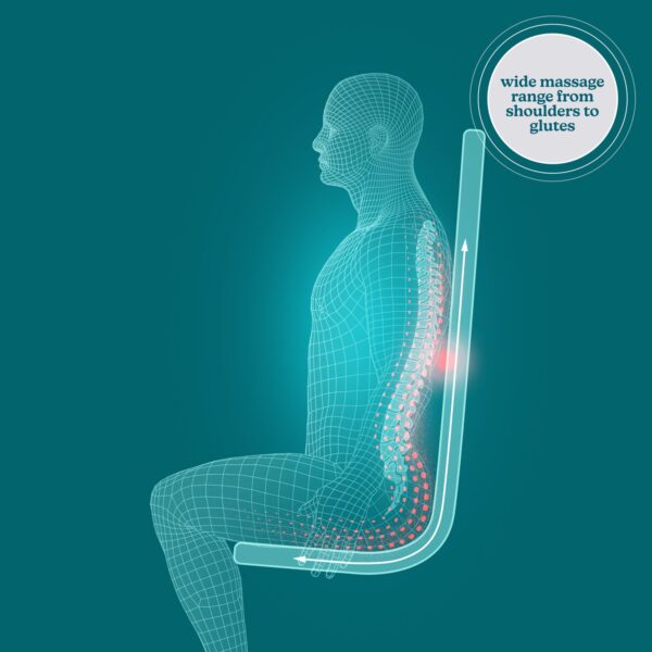 Homedics® ShiatsuFlex Full-Body Massage Cushion with Heat – Back and Shoulder Therapy - Image 6