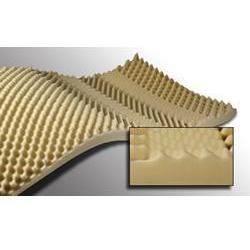 Span America Mattress Overlay (Part No. SP45S-003) - Convoluted Foam Therapeutic Mattress Overlay, 72 x 34 Inches, Beige