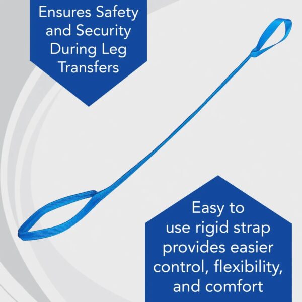 SammonsPreston® Leg Lifter with Rigid Webbing and Adjustable Metal Rod - 41 Inch Length - Image 3