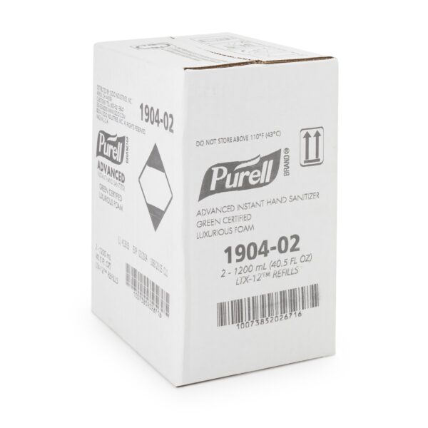 Purell® Advanced Green Certified Foaming Hand Sanitizer Refill Bottle - 1200 mL (2-Pack) - Image 2