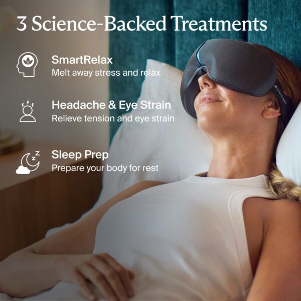 SmartGoggles 2 Therapeutic Eye Mask by SmartGoggles 2 – Heat & Vibration Relaxation for Facial Health - Image 8