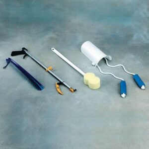 SammonsPreston Hip Kit II - Econo 4-Piece ADL Equipment Set for Hip and Knee Assistance