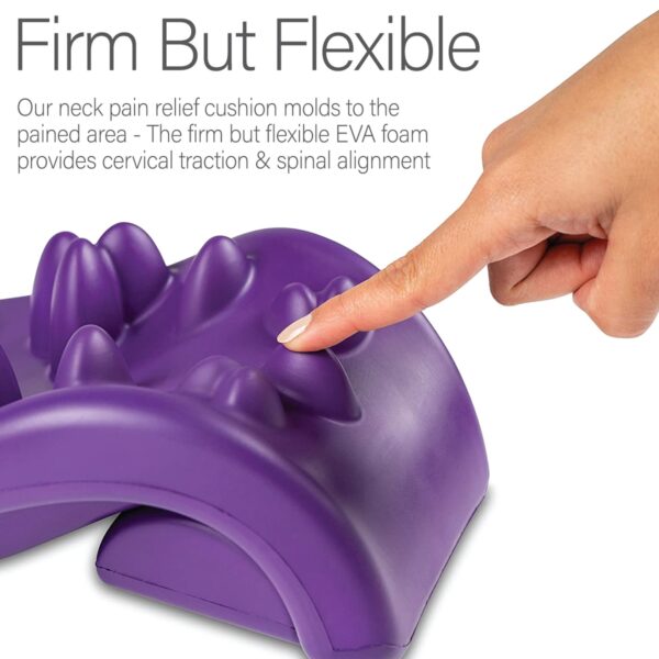 Kanjo Flex Firm Acupressure Neck Pain Relief Cushion - Adjustable Support for Neck and Upper Back Discomfort - Image 10