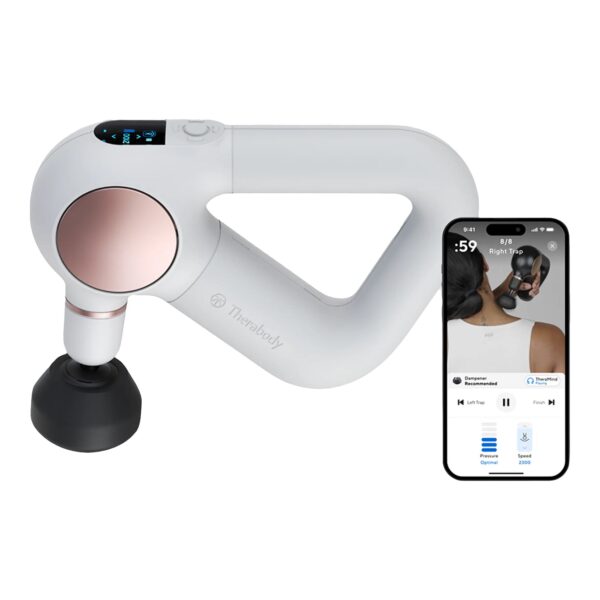 Theragun Sense Hand-Held Massager with Calming Breathwork Routines - White - Image 2