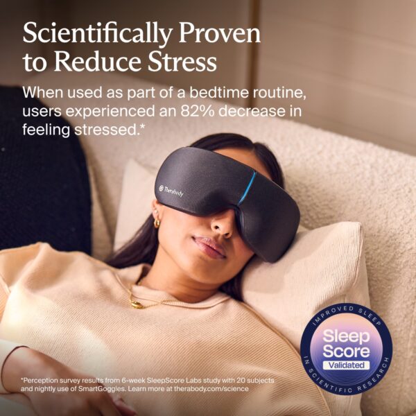 SmartGoggles 2 Therapeutic Eye Mask by SmartGoggles 2 – Heat & Vibration Relaxation for Facial Health - Image 2