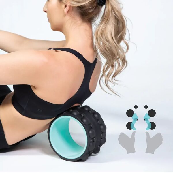 Chirp Massage Wheel Set with Wheels, 4, 6, and 10 Inch Diameter – Self-Help Physical Therapy Aids - Image 6