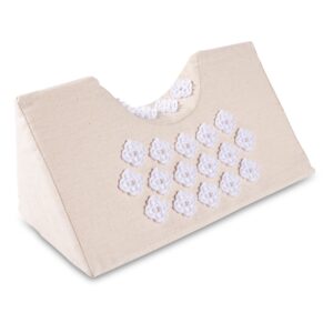 Kanjo Acupressure Cervical Traction Wedge Pillow - Relief for Neck, Back, and Shoulder Pain