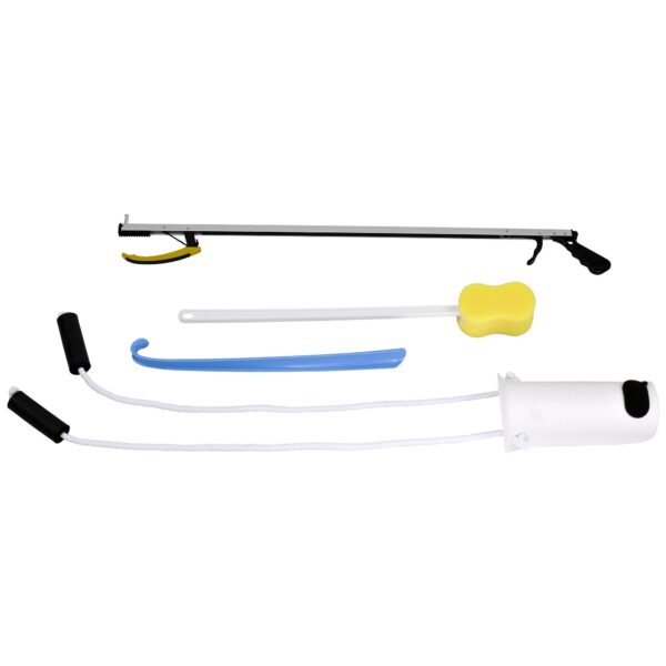 FabLife™ Standard Hip Assistance Kit with 32-Inch Reacher, Sock Aid, and Shoe Horn - Image 3