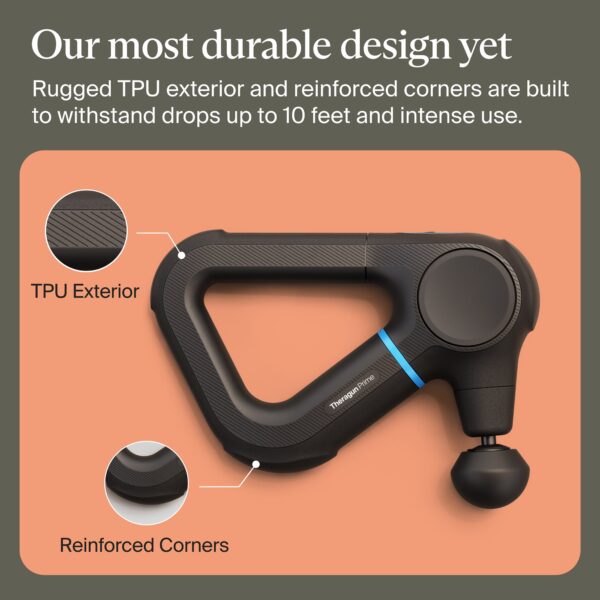 Theragun Prime G6 Hand-Held Percussion Massager by Theragun - Black - Image 8