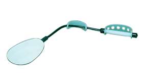 AliMed Inspection Mirror with Flexible 22-Inch Handle and 4x6 Inch Mirror
