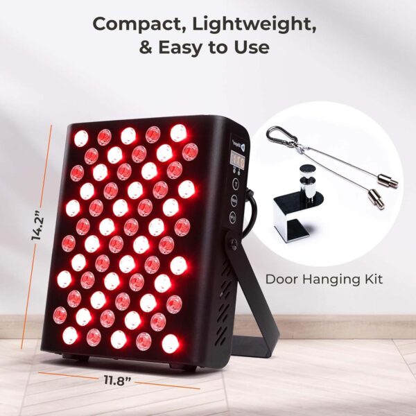 BioHeal LP-BIOHL-BLK-RTL Infrared Light Therapy Device for Self-Help and Physical Therapy - Image 2