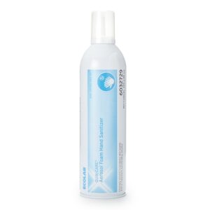 Quik-Care Foam Hand Sanitizer - 15 oz Aerosol Can, 62.5% Ethyl Alcohol, Unscented, Quick and Effective Hand Hygiene Solution