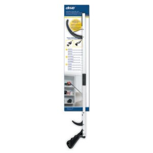 drive™ 26-Inch Aluminum Reaching Aid with Pistol Grip and Open Jaw Design