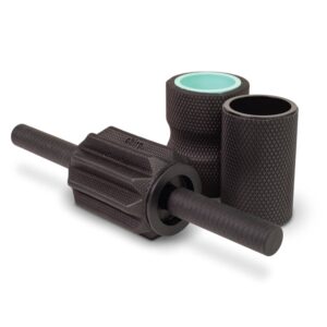 Chirp Three-in-One Muscle Roller Massager with Interchangeable Wheels – Hand-Held Self-Help Aid for Muscle Recovery