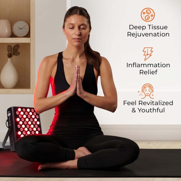 BioHeal LP-BIOHL-BLK-RTL Infrared Light Therapy Device for Self-Help and Physical Therapy - Image 3