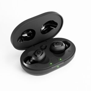 Lexie® H1 OTC Hearing Aid Earbuds - Black, Low-profile, One Size Fits Most