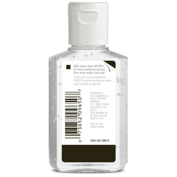Purell Advanced Hand Sanitizer Gel – 2 oz. Bottle with 70% Ethyl Alcohol and Fruit Scent - Image 2