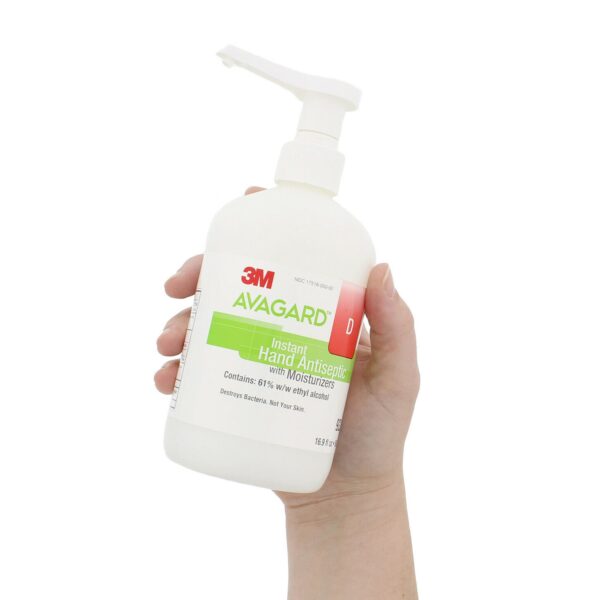 3M™ Avagard™ D Hand Antiseptic with Moisturizer, 16 oz Pump Bottle - Image 4