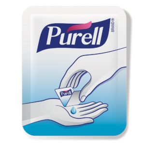 Purell Advanced Hand Sanitizer Single-Use Packets - 1.2 mL, 70% Ethyl Alcohol, 2000 Count
