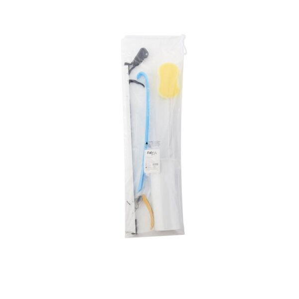 FabLife™ Standard Hip Assistance Kit with 26-Inch Reacher, 18-Inch Shoe Horn, Sock Aid, and Bath Sponge - Image 2
