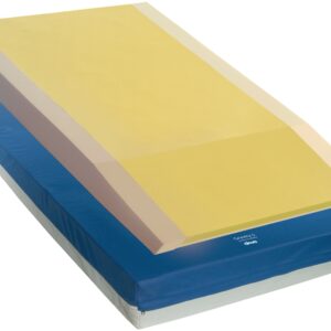 Gravity™ 9 Pressure Redistribution Mattress with Heel Slope for Hospital Beds - Blue, 84 Inch Length